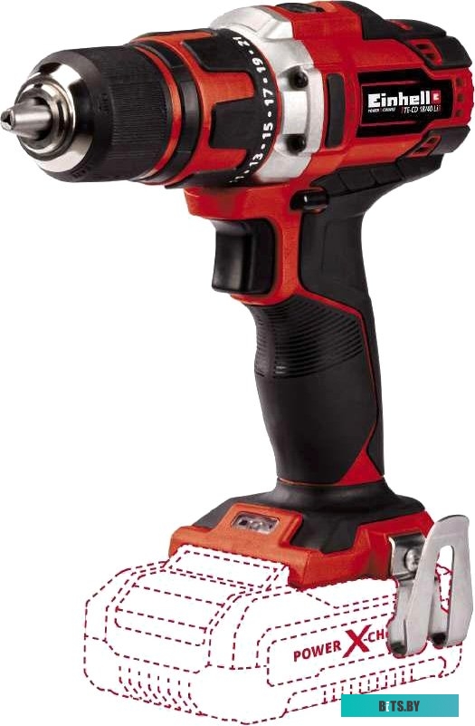 Дрель-шуруповерт Einhell TE-CD 18/40 Li-Solo 4513925 (без АКБ)