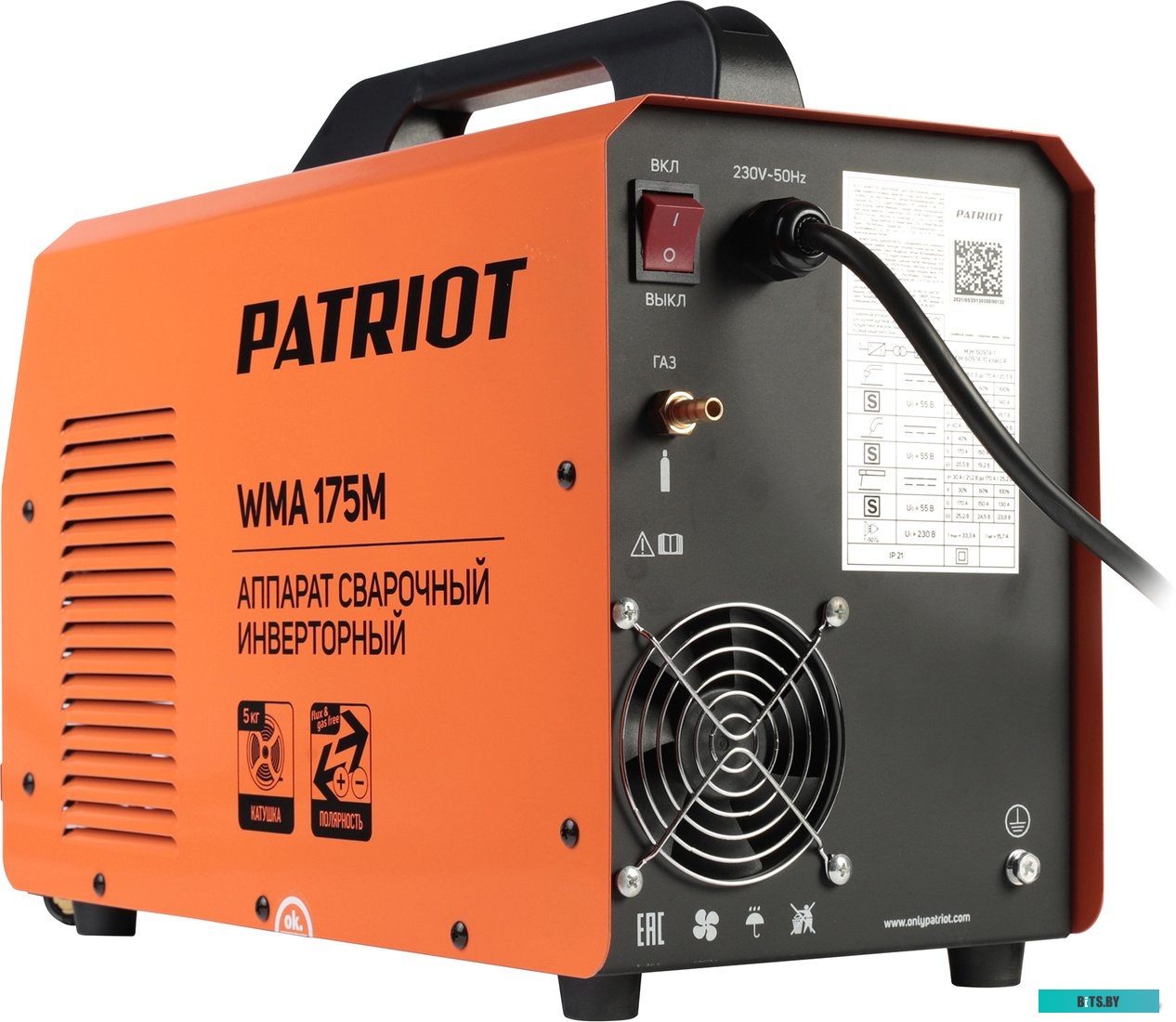 605302150 Сварочный полуавтомат Patriot WMA 175 M,  инвертор [605302150]