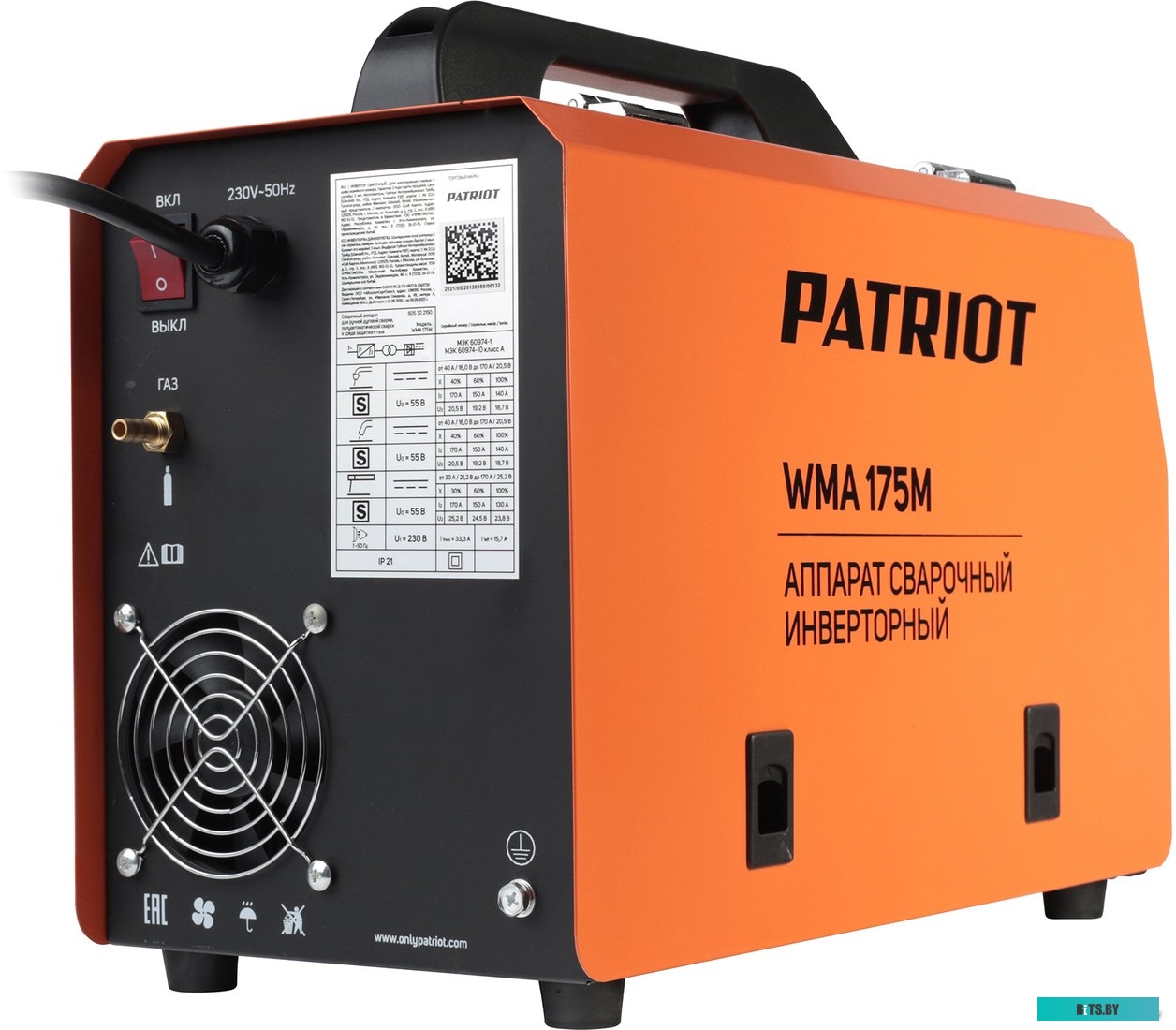 605302150 Сварочный полуавтомат Patriot WMA 175 M,  инвертор [605302150]