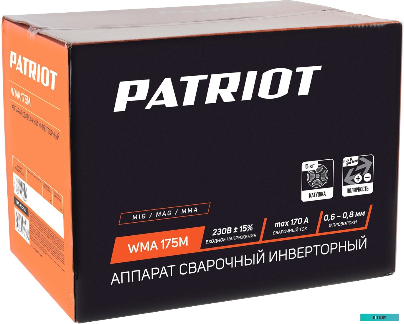 605302150 Сварочный полуавтомат Patriot WMA 175 M,  инвертор [605302150]