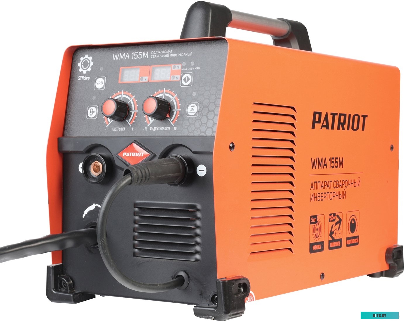 605302140 Сварочный полуавтомат Patriot WMA 155 M,  инвертор [605302140]