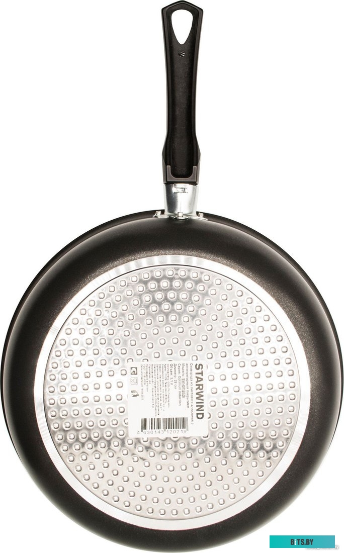 SW-OPI2026 Сковорода StarWind Optimum induction SW-OPI2026, 26см, без крышки,  черный