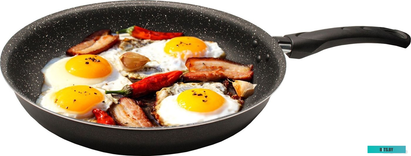 SW-OPI2026 Сковорода StarWind Optimum induction SW-OPI2026, 26см, без крышки,  черный