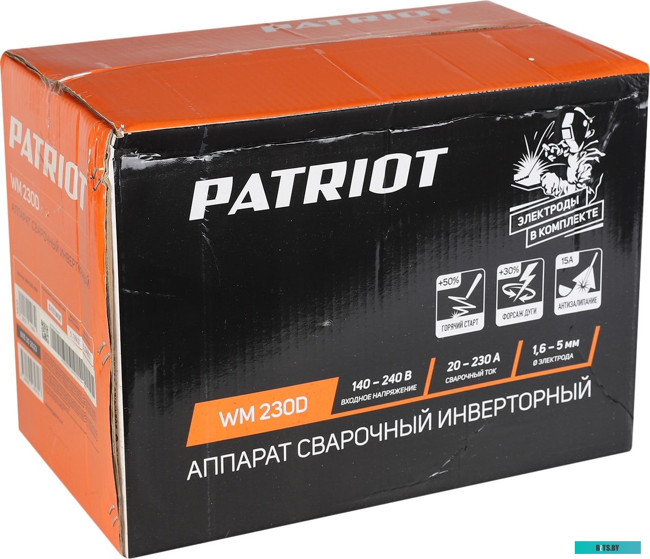 605302023 Сварочный аппарат Patriot WM230D,  инвертор [605302023]