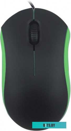Мышь Ritmix ROM-111 BLACK/GREEN N.