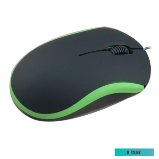 Мышь Ritmix ROM-111 BLACK/GREEN N.