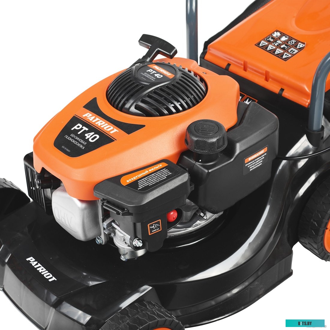 512109401 Газонокосилка бензиновая Patriot PT 40,  40см, несамоходная [512109401]