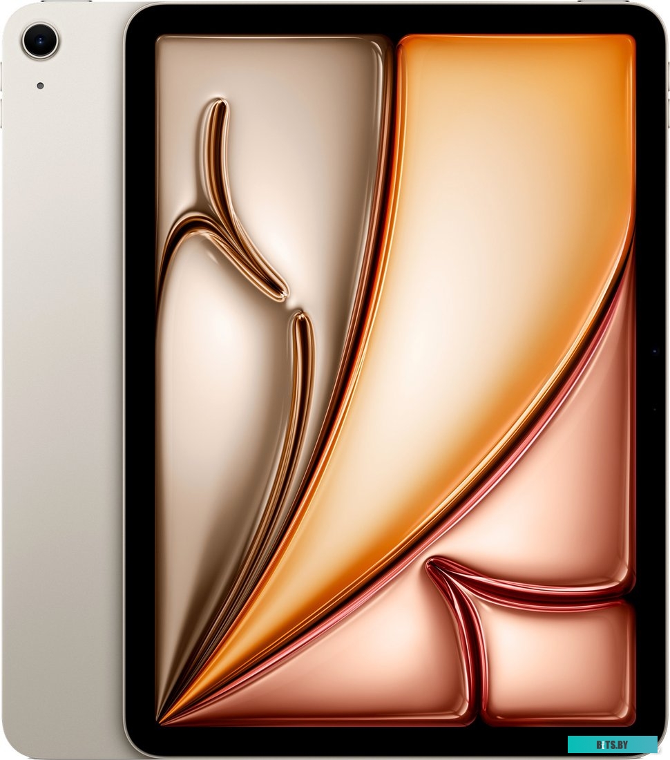 MUWE3LL/A Планшет Apple iPad Air 2024 11" 128Gb Wi-Fi A2902 M2 11",  8ГБ, 128GB, Wi-Fi,  iOS сияющая звезда [muwe3ll/a]