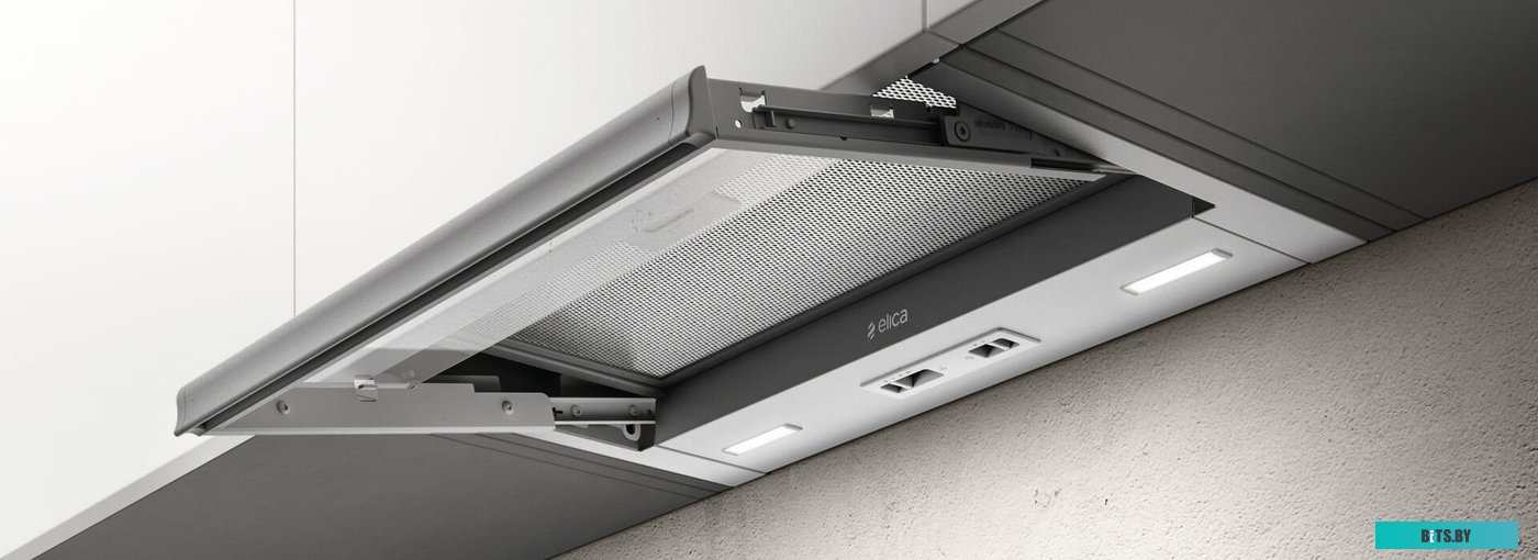 PRF0181902 Встраиваемая вытяжка Elica Ciak 2.0 S GR/A/60, управление ползунковое, нержавеющая сталь [prf0181902]