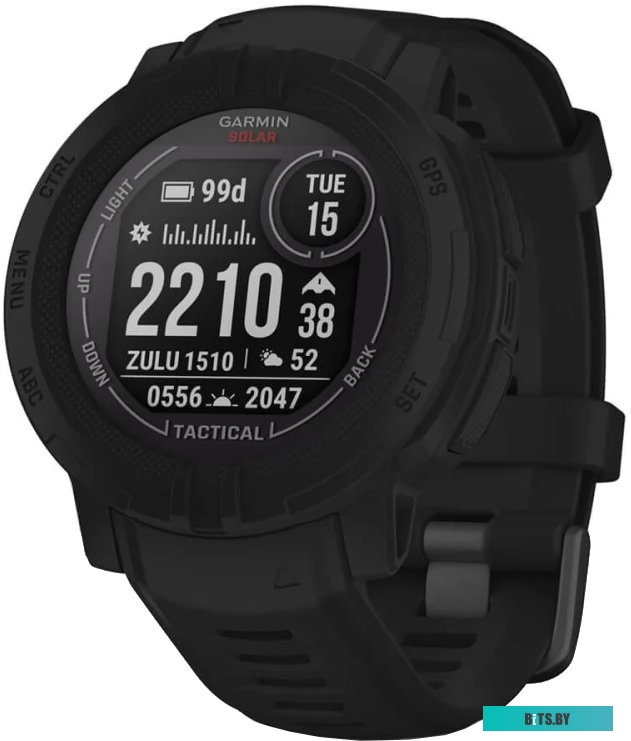 Умные часы Garmin Instinct 2 Solar Tactical Edition 45мм (черный) 010-02627-13