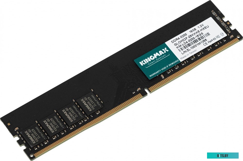 KM-LD4-3200-16GS Kingmax 16ГБ DDR4 3200 МГц KM-LD4-3200-16GS