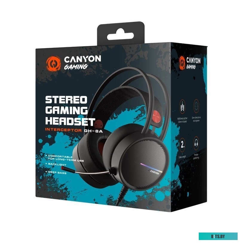 Наушники (Гарнитура) Canyon CND-SGHS8A