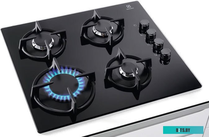 KGG6407K Газовая варочная панель Electrolux KGG6407K,  независимая,  черный