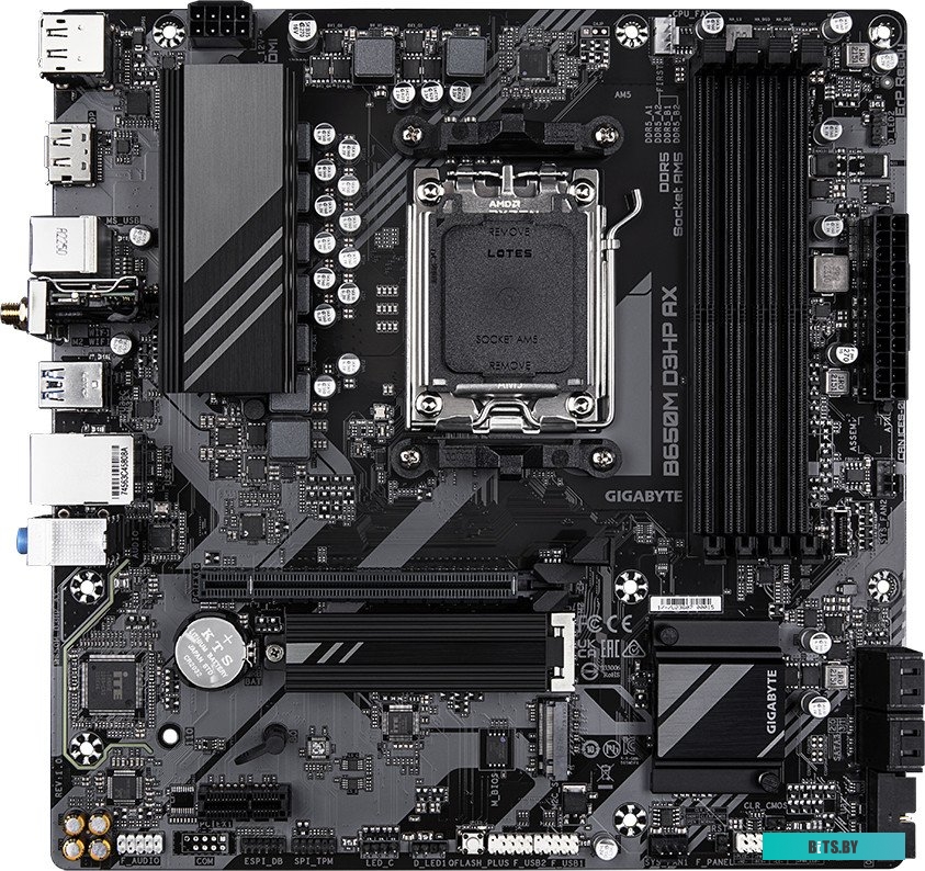 Материнская плата Gigabyte B650M D3HP AX rev. 1.0