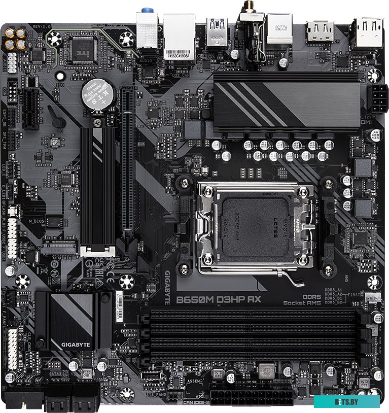 Материнская плата Gigabyte B650M D3HP AX rev. 1.0