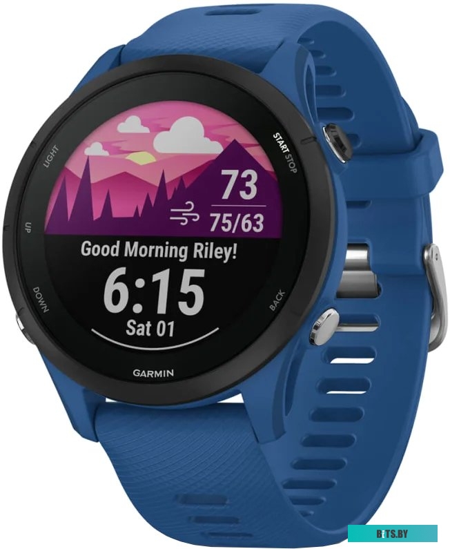 Garmin Forerunner 255 46 мм (темно-синий/черный)
