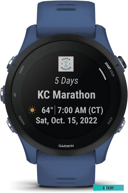 Garmin Forerunner 255 46 мм (темно-синий/черный)