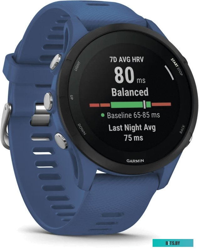 Garmin Forerunner 255 46 мм (темно-синий/черный)