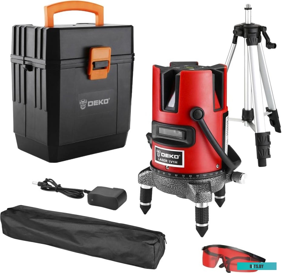 065-0273 Лазерный уровень DEKO DKLL02RB SET 4 065-0273