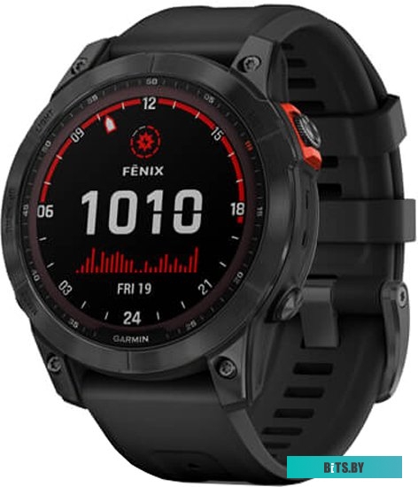 Умные часы Garmin Fenix 7X Solar 51 мм (сланцево-серый/черный) <010-02541-01>
