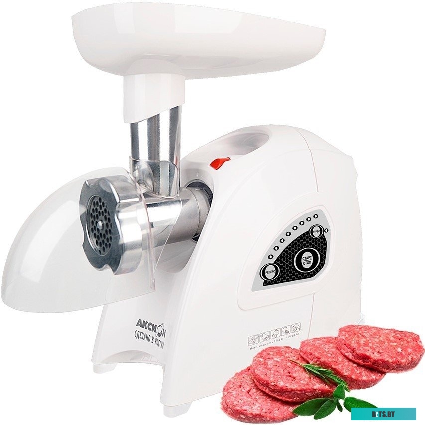 М42.01 Мясорубка АКСИОН М42.01,  белый