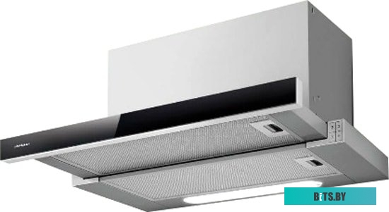 PRF0099697B Встраиваемая вытяжка Jet Air Betta 60/GR/BK GL, управление кнопочное, серый [prf0099697b]