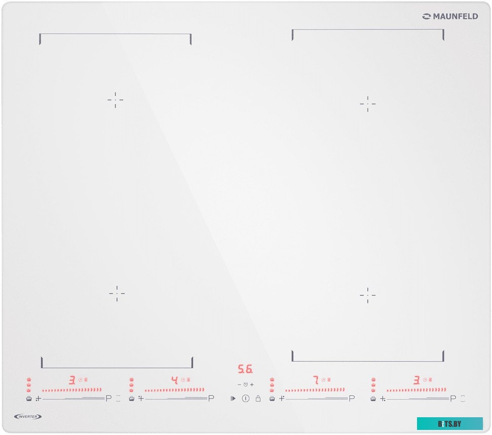 КА-00022451 Индукционная варочная панель MAUNFELD CVI604SBEXWH,  независимая,  белый