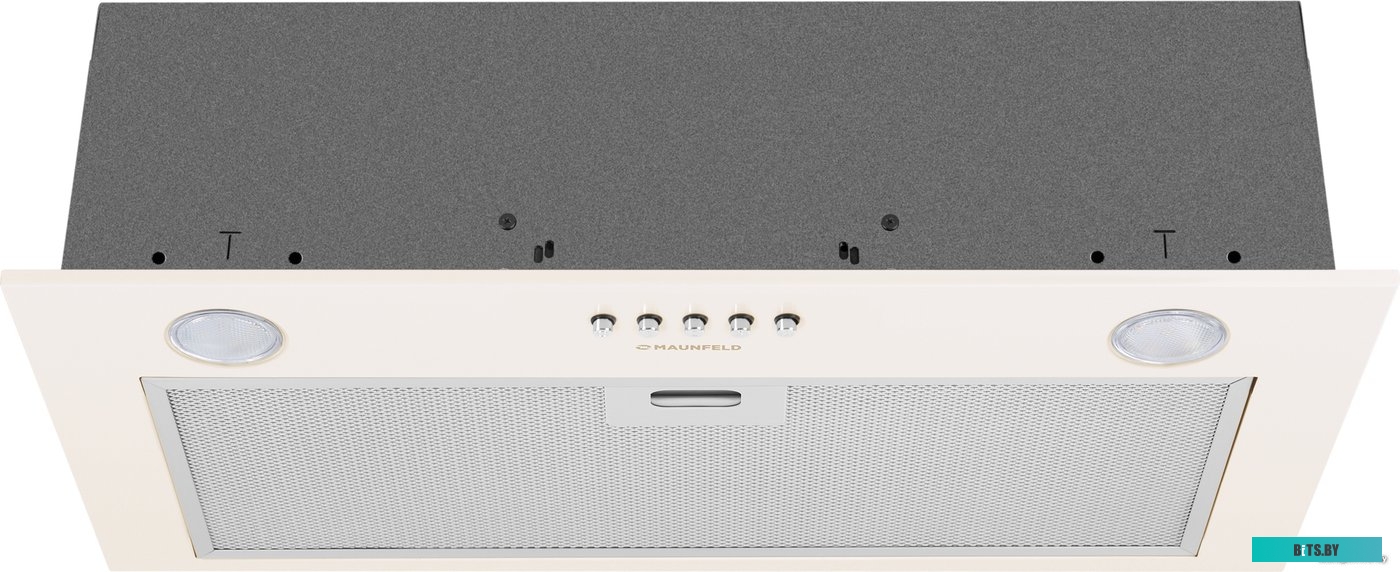 КА-00016907 Встраиваемая вытяжка MAUNFELD Crosby Singl 60, управление кнопочное, бежевый [ка-00016907]