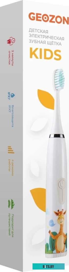G-HL03GRN Электрическая зубная щетка KIDS GREEN G-HL03GRN GEOZON