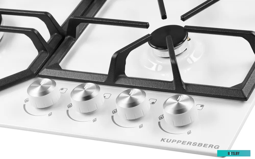 FS 62 W Встраиваемая варочная панель Kuppersberg/ Газ, 60 см, 4 конфорки, белый цвет