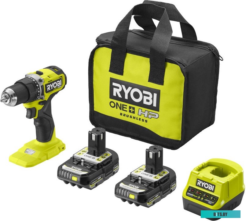 Дрель-шуруповерт Ryobi HP RDD18C-220S 5133004980 (с 2-мя АКБ)