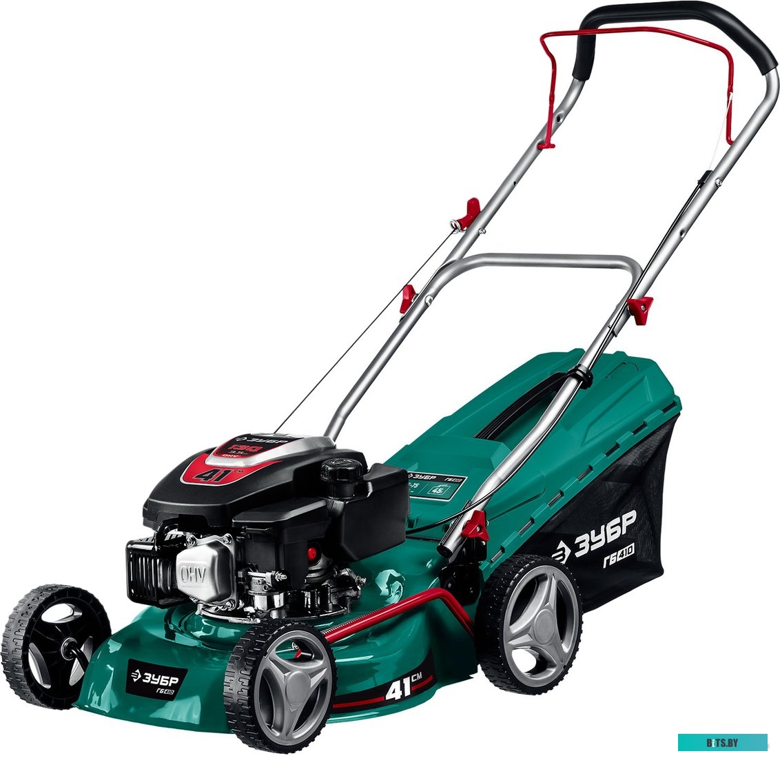ГБ-410 Газонокосилка бензиновая Зубр ГБ-410,  41см, несамоходная