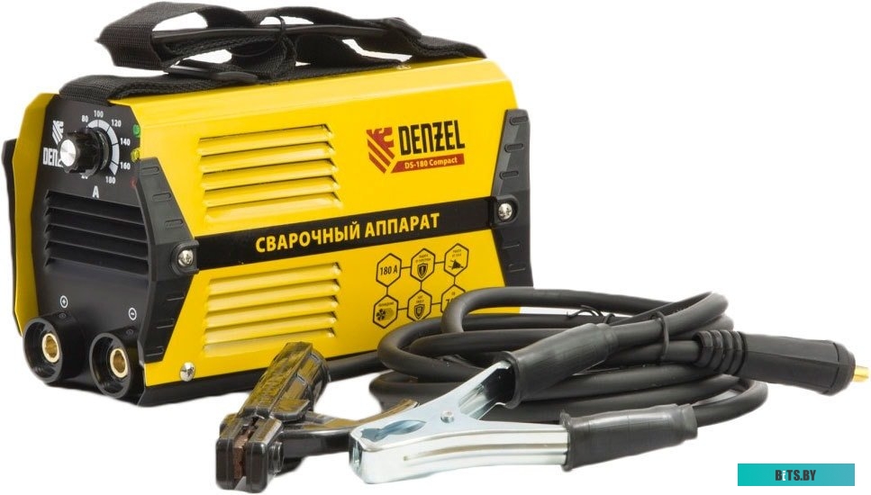 94372 Сварочный аппарат DENZEL DS-180 Compact,  инвертор [94372]