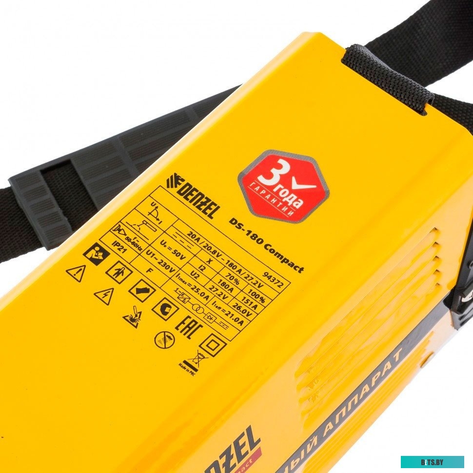 94372 Сварочный аппарат DENZEL DS-180 Compact,  инвертор [94372]