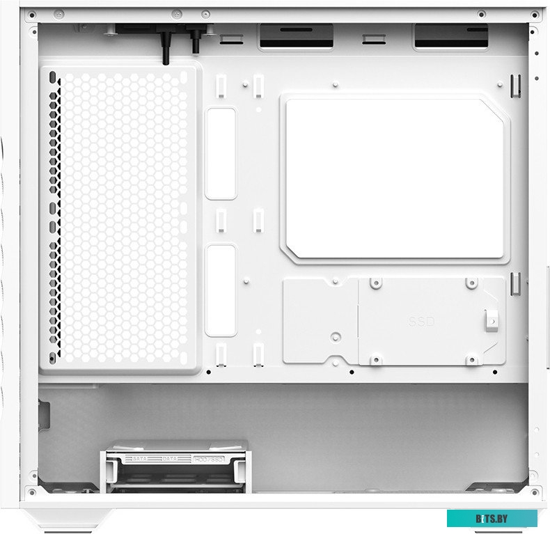 Компьютерный корпус 1stPlayer DK D7 D7-WH-3F1-W