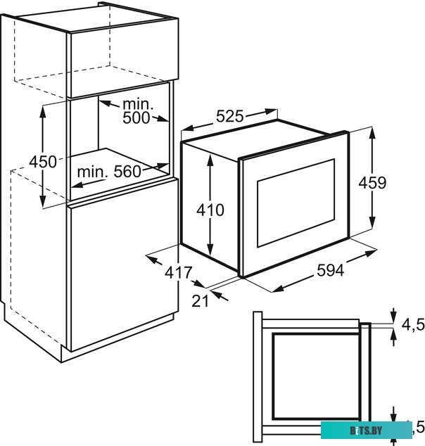 Микроволновая печь Electrolux KMFE264TEW