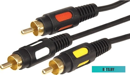 Кабель Rexant 3RCA Plug - 3RCA Plug 17-0215