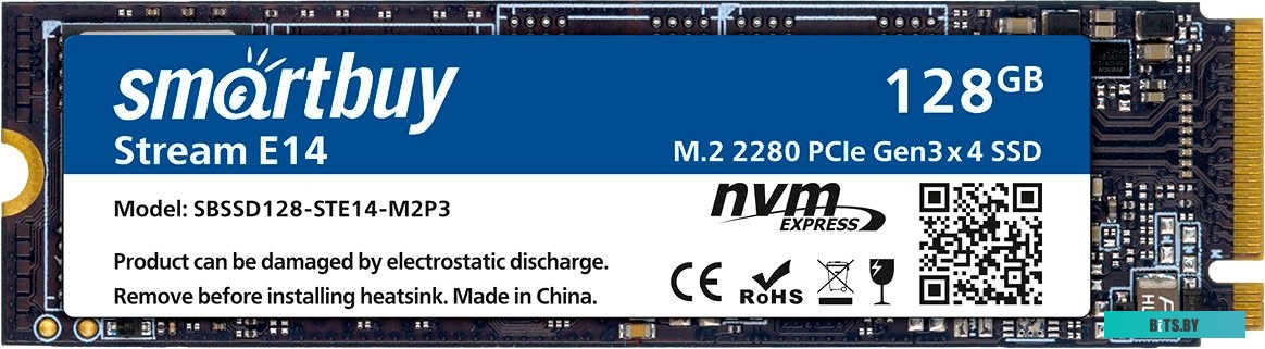 SSD-диск SmartBuy Stream E14 256GB SBSSD256-STE14-M2P3