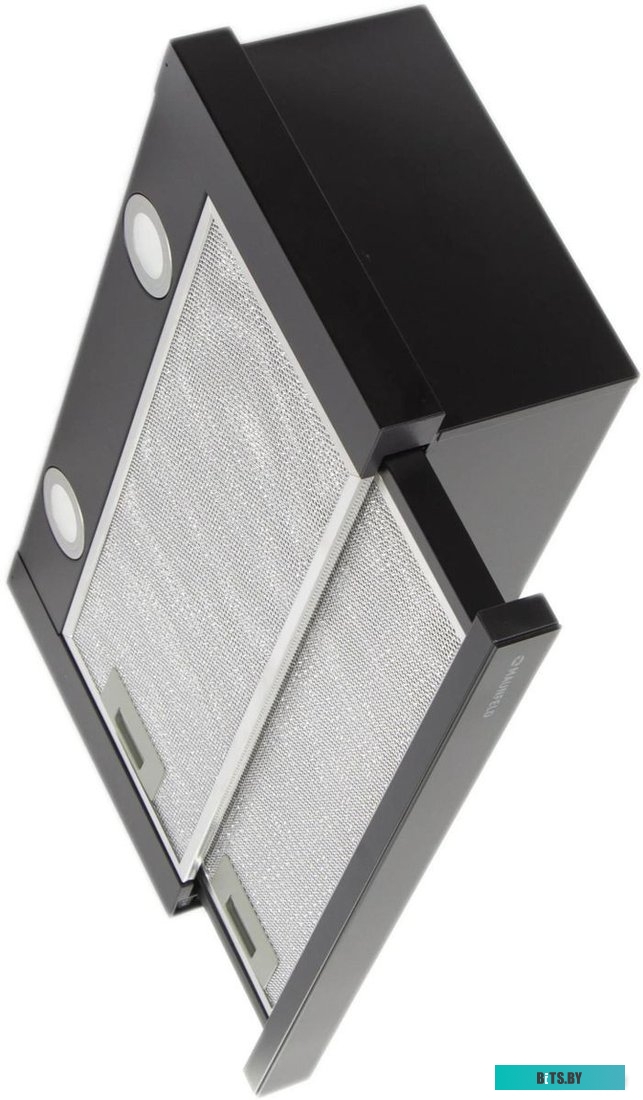 УТ000001174 Встраиваемая вытяжка MAUNFELD VS Light Glass 60, управление кулисные переключатели, черный/стекло черное [ут000001174]