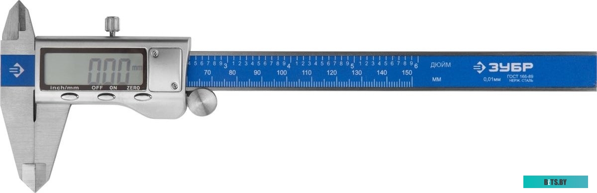 34463-150 Штангенциркуль Зубр ШЦЦ-I-150-0,01 [34463-150]