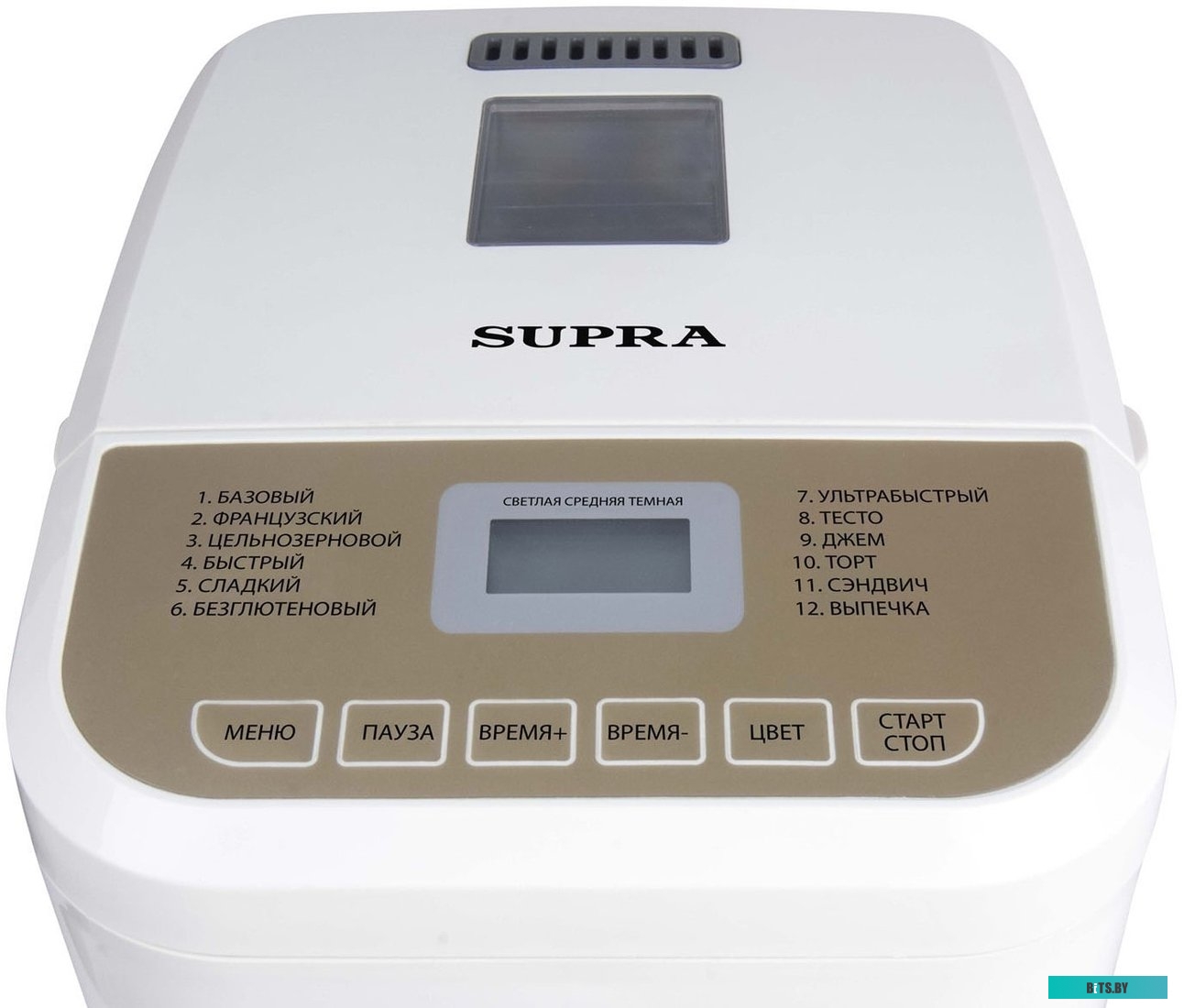 BMS-210 Хлебопечь Supra BMS-210,  белый