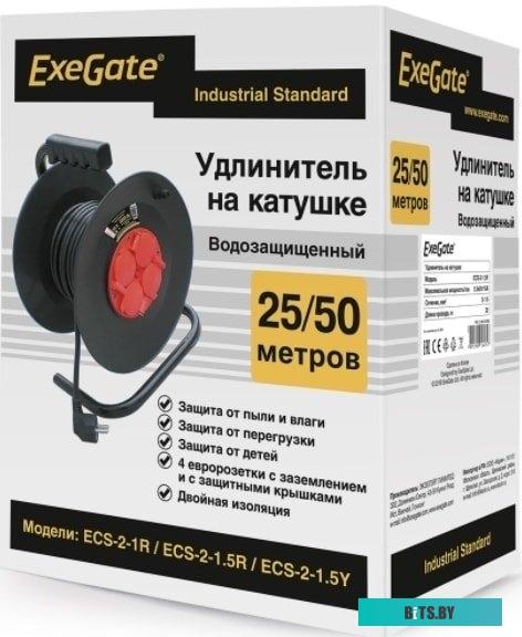 Удлинитель ExeGate ECS-2-1.5R <EX286339RUS>