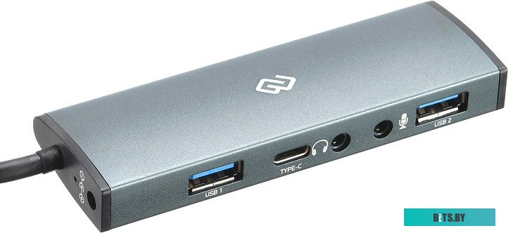HUB-2U3.0СAU-UC-G Стыковочная станция Digma HUB-2U3.0СAU-UC-G