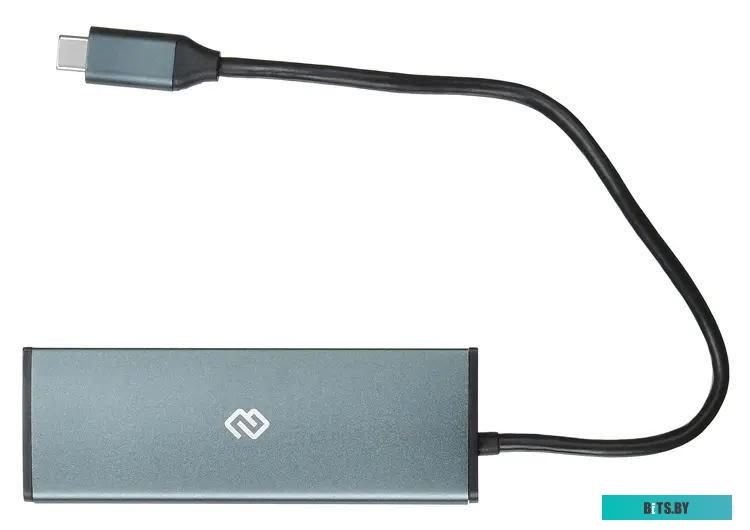 HUB-2U3.0СAU-UC-G Стыковочная станция Digma HUB-2U3.0СAU-UC-G