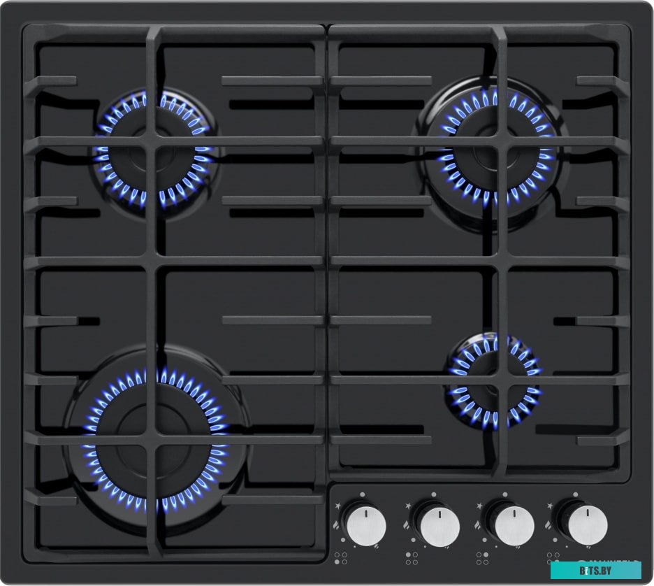 EGHE.64.6CB/G Газовая панель MAUNFELD EGHE.64.6CB/G