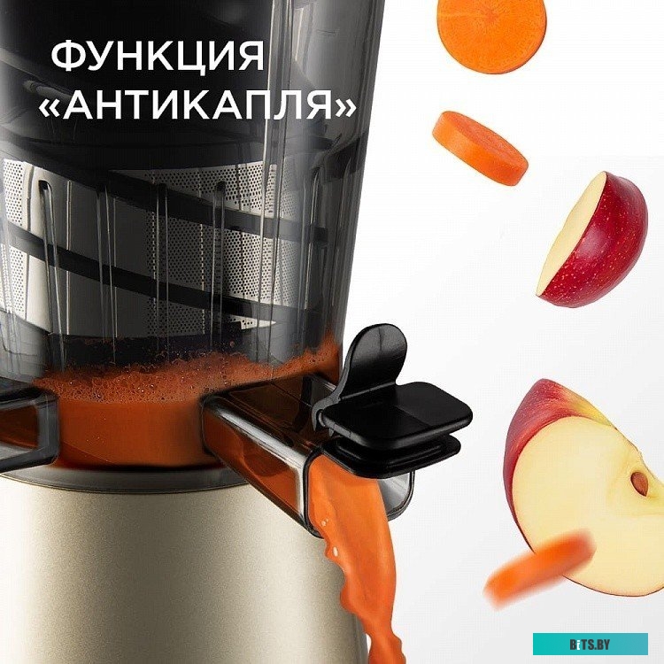 RJ-930S Соковыжималка RED SOLUTION RJ-930S,  шнековая,  золотистый и черный