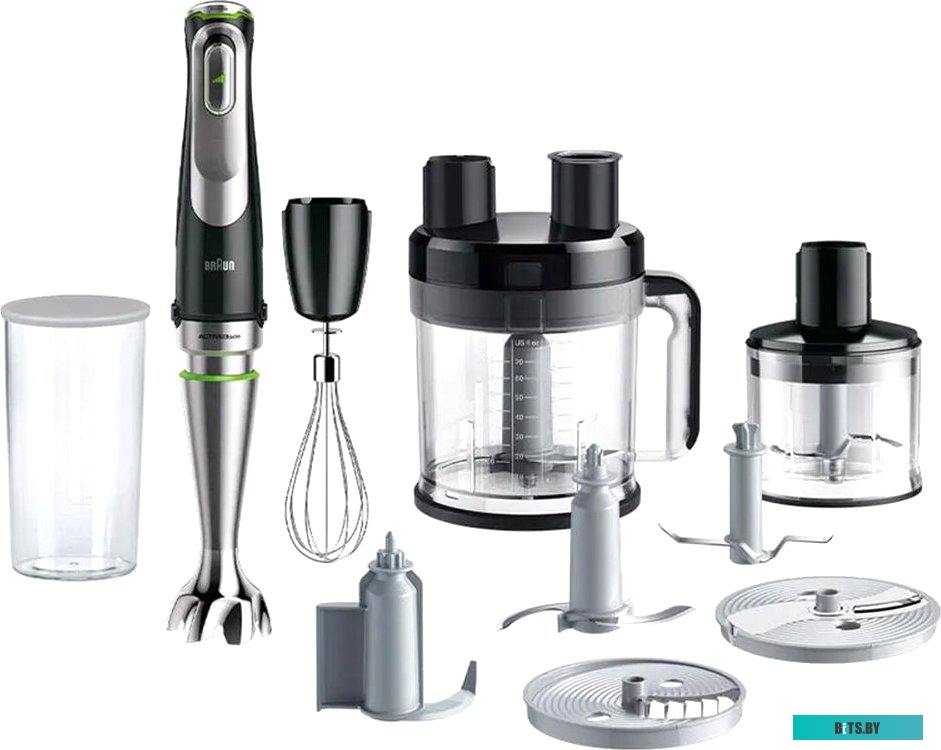 MQ9185XLI Блендер Braun MQ9185XLI,  погружной,  черный