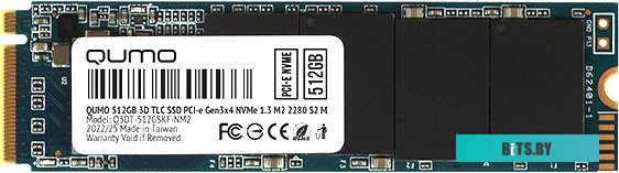 SSD Накопитель QUMO 512GB QM Novation  Q3DT-512GSCY-NM2