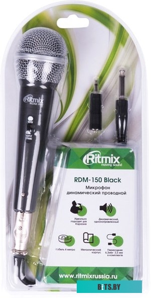 Микрофон Ritmix RDM-150 <RDM-150 Black>