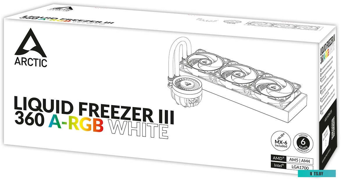ACFRE00152A Arctic Liquid Freezer III 360 A-RGB White ACFRE00152A